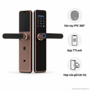 Khóa cửa gỗ đố nhỏ GN21T TTLock