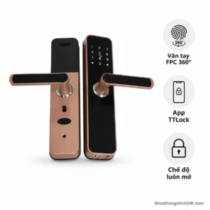 Khóa cửa gỗ đố nhỏ GN23T TTLock