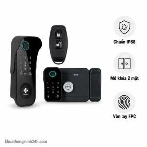 Khóa Cửa Cổng Hubert HB CC78 Black