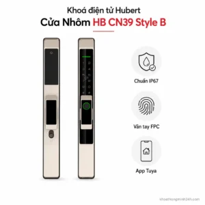 Khóa Cửa Nhôm Hubert HB CN39 Style B