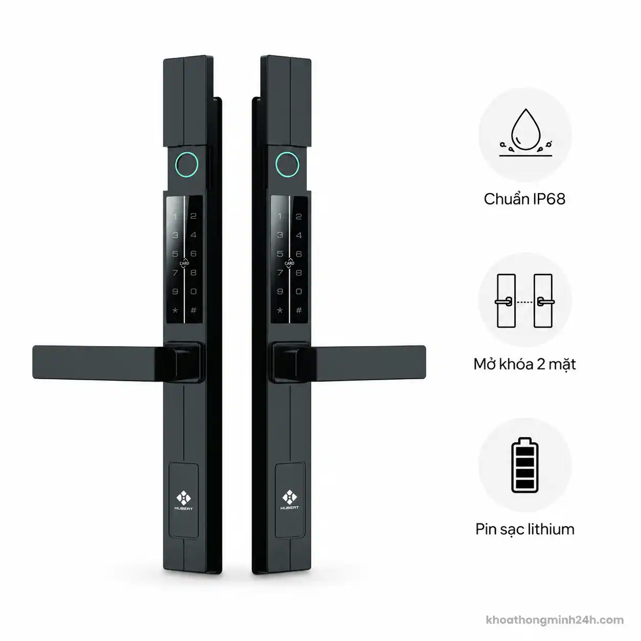 Khóa Cửa Nhôm Hubert HB CNI5 EU