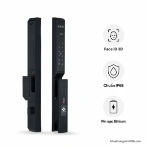 Khóa Cửa Nhôm Hubert HB CNI6F TITAN EU